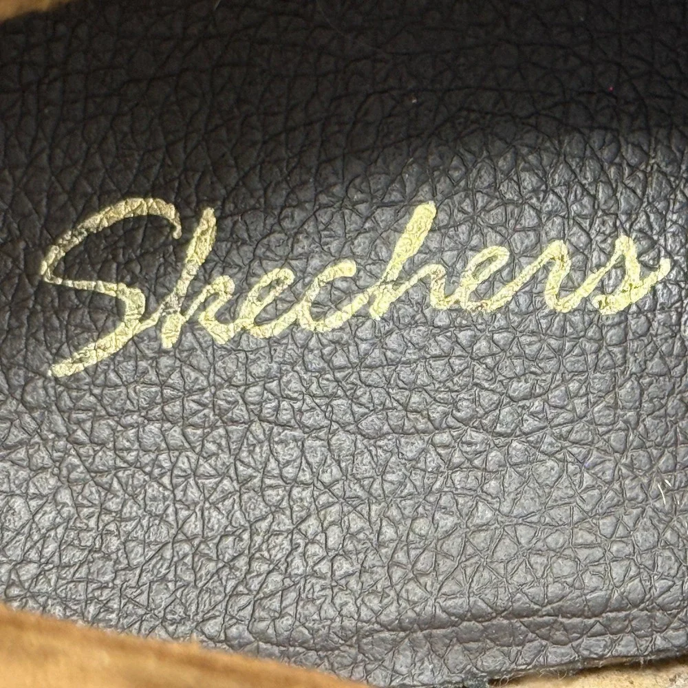 Skechers‎ Women Lovely Brown Suede Ankle Boots 8.5 Western Hipster Office Boho